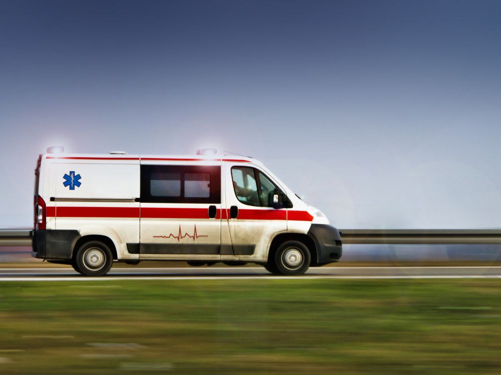 ambulância para emergência