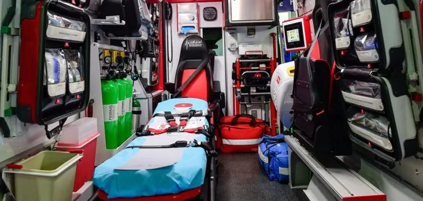 ambulância particular interna